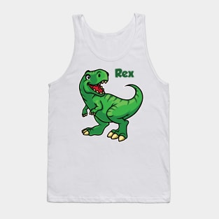 Rex the tyrannosaurus Tank Top